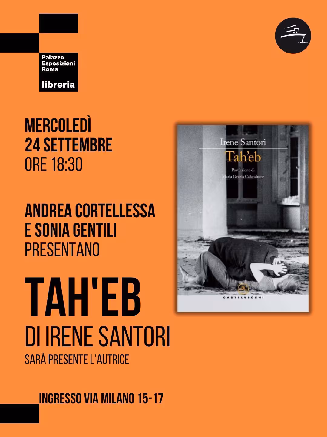 taheb presentazione palazzo delle esposizioni